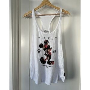 Disney Collection By Neff Mickey Mouse Floral Tank Top